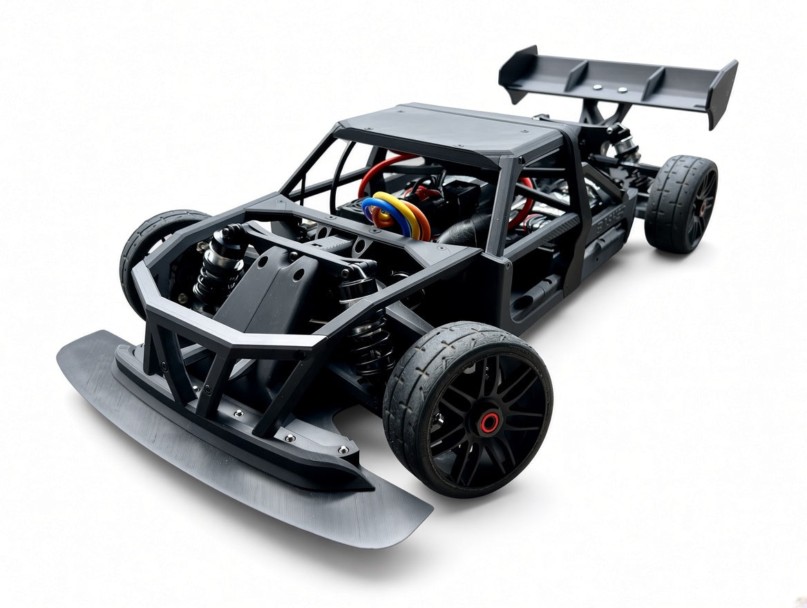 1/7 Scale Professional Electric RC Vehicle by 3dprintedsolutionsnl